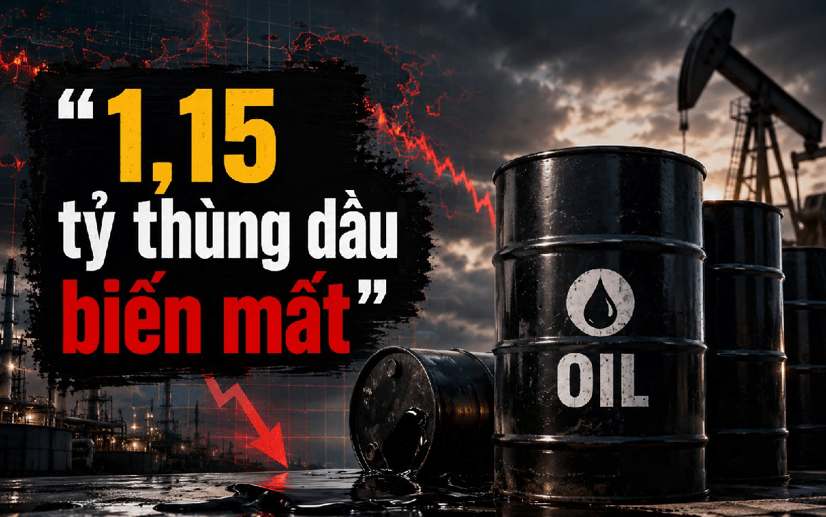 Thế giới mất 1,15 tỷ thùng dầu chỉ trong 4 tháng