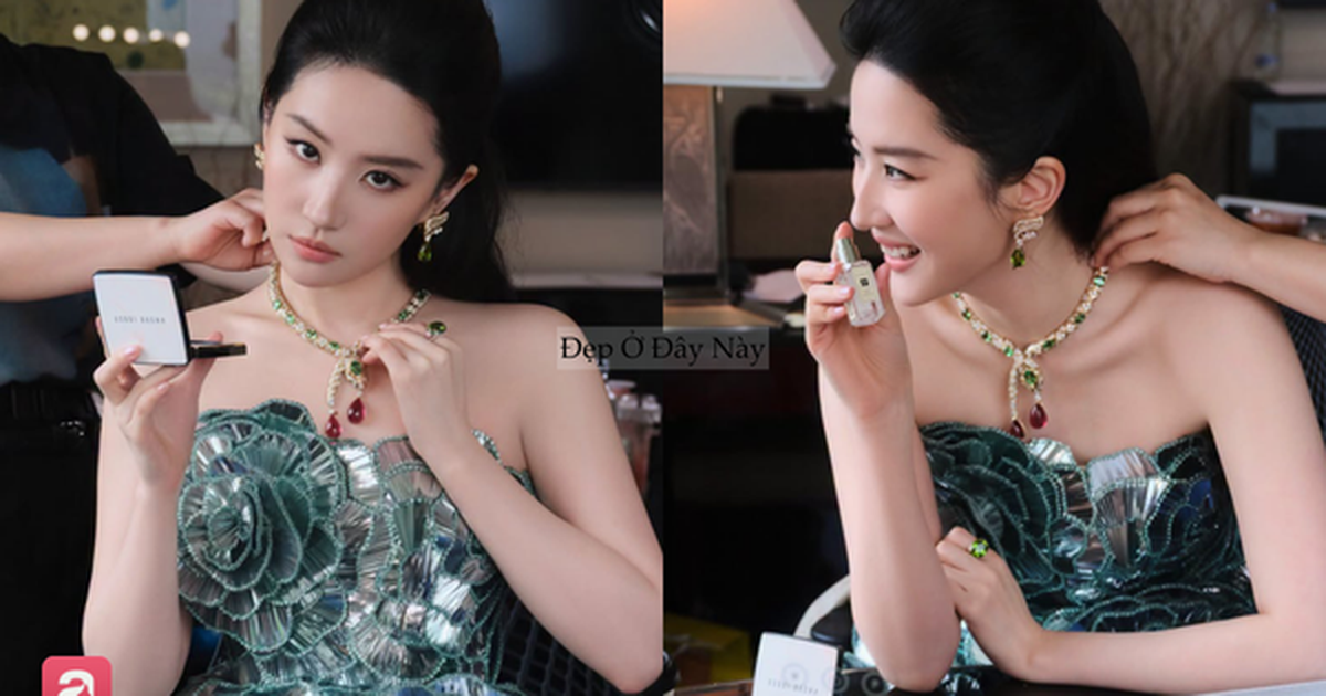 Đẳng cấp của Lưu Diệc Phi: Chỉ vài bức ảnh hậu trường cũng khiến nhãn hàng "mát mày mát mặt"