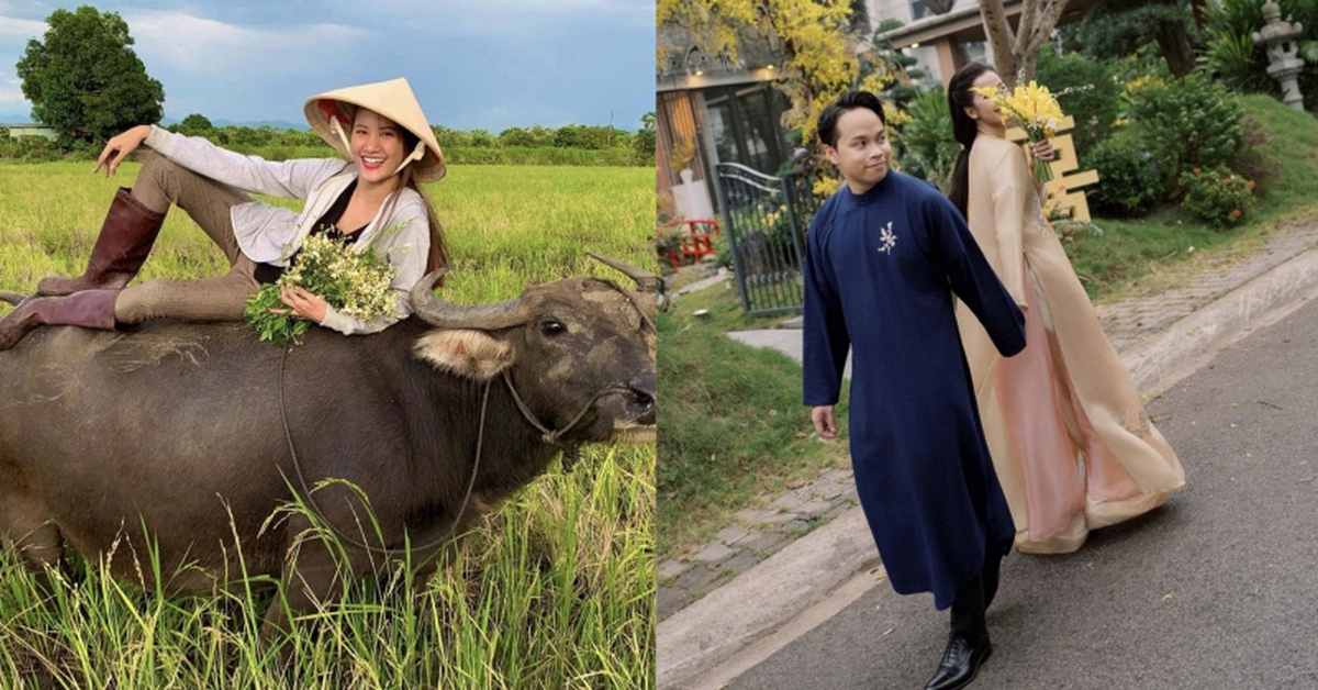 Không ai nghĩ Á hậu Vbiz này từng chăn trâu 10 năm, hiện sống trong biệt thự nhà vườn, đổi đời sau 4 lần thi nhan sắc