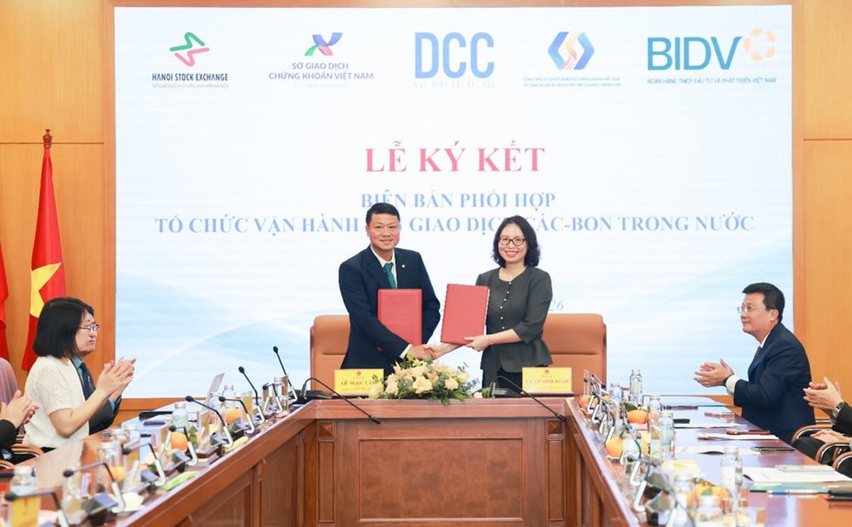 BIDV phối hợp tổ chức vận hành sàn giao dịch các-bon trong nước