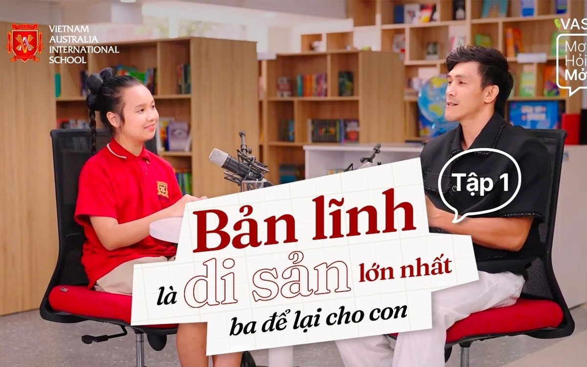 Nghe "gai con" nhà anh tài Nguyễn Trần Duy Nhất làm MC phỏng vấn ba, đáng yêu hết nấc!
