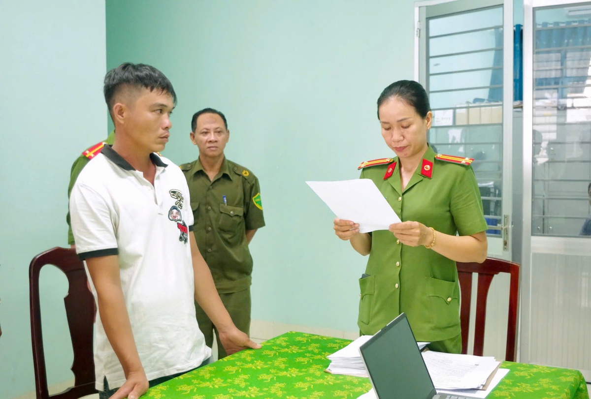 Thi hành bắt tạm giam Nguyễn Công Bằng SN 1993