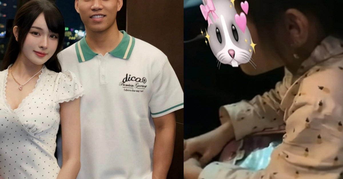 Văn Thanh thể hiện rõ sự cưng chiều dành con gái riêng của Trần Thị Bích Hạnh, sau đám cưới mới dám công khai!