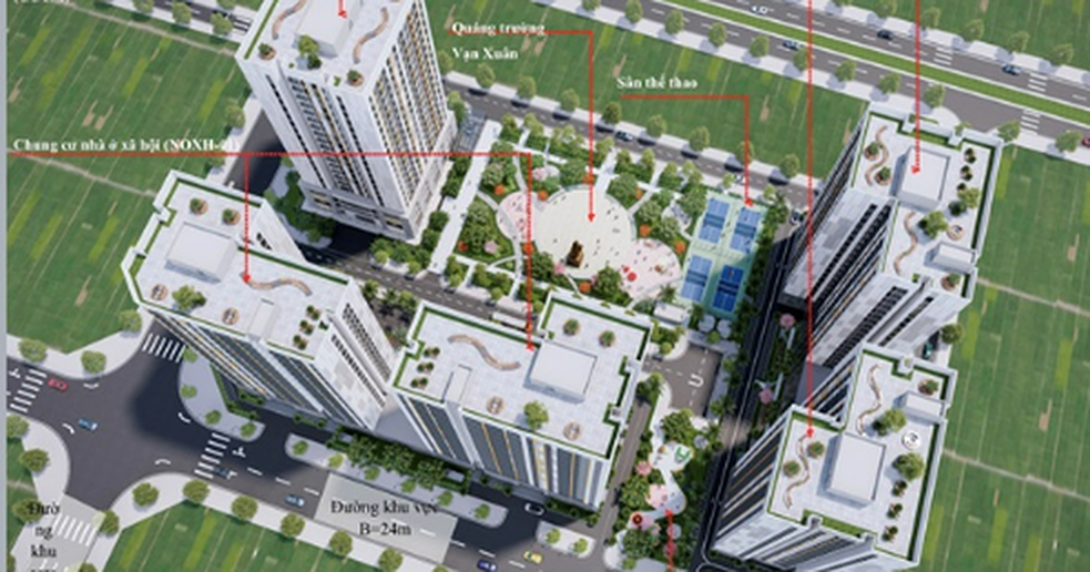 Hà Nội có thêm Dự án nhà ở xã hội tại Hoài Đức