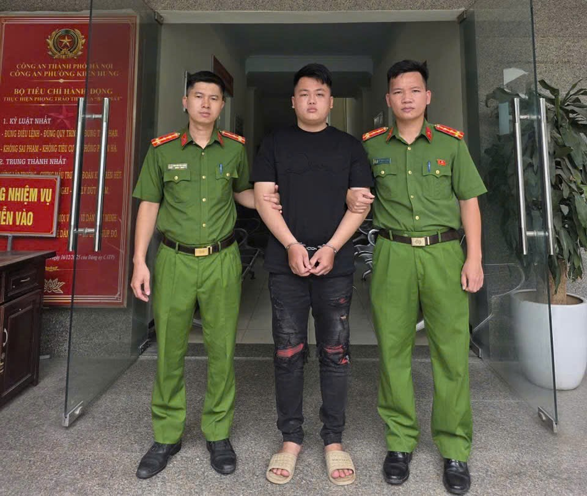Bắt giữ Lê Nhật Đăng SN 2006