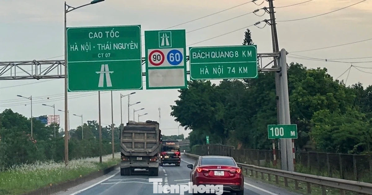 Hơn 21.000 tỷ mở rộng cao tốc Hà Nội - Thái Nguyên - Chợ Mới