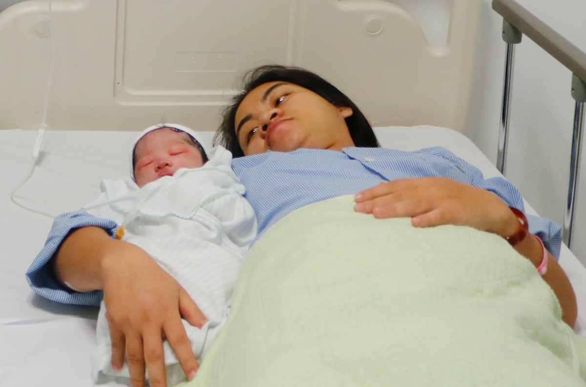 Tiếng khóc chào đời đầu tiên tại Bệnh viện Bạch Mai cơ sở Ninh Bình