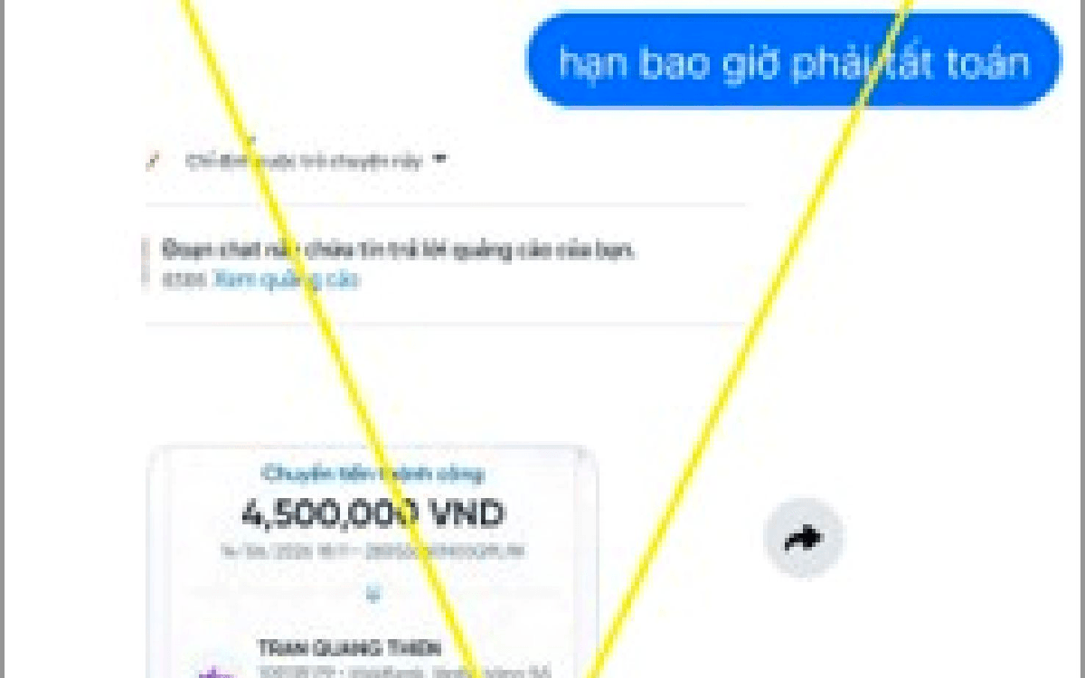 Công an cảnh báo tới tất cả người dân vừa có giao dịch chuyển khoản với nội dung sau