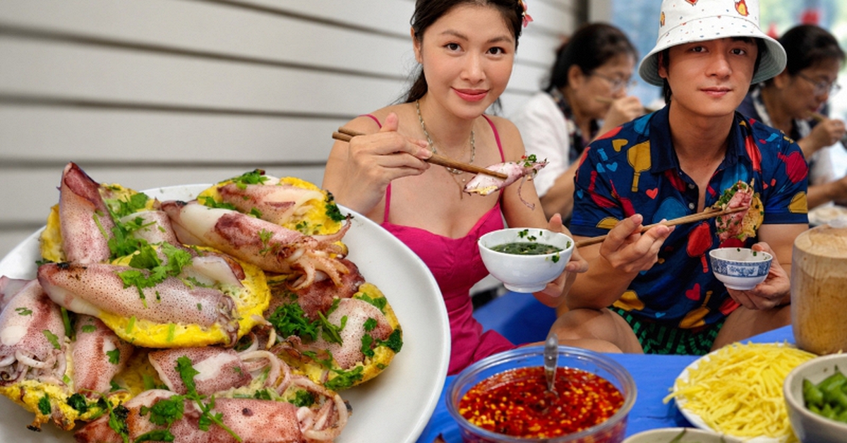 Cả gia đình hotmom Thủy Anh mê tít món bánh "nhỏ mà có võ" này khi du lịch Nha Trang: Ai đi biển cũng phải thử ít nhất một lần!