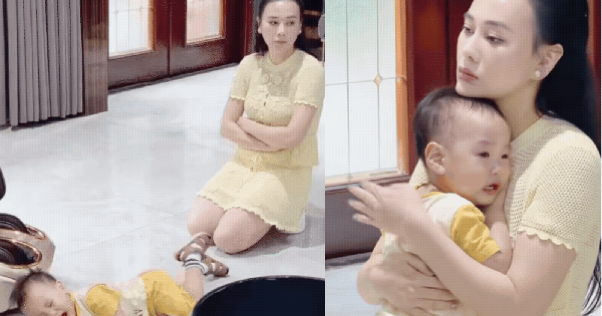 Cặp song sinh nhà Phương Oanh bước vào khủng hoảng tuổi lên 2, vừa khóc vừa ăn vạ khiến mẹ bỉm hoa mắt chóng mặt