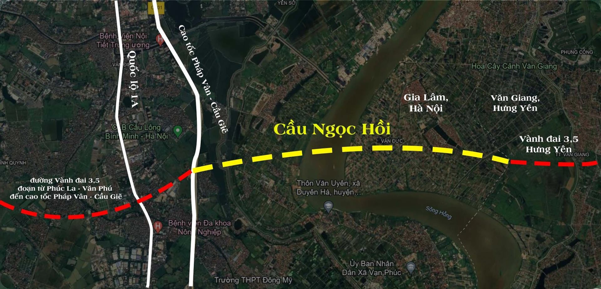 Siêu cầu "cổng mặt trời" vượt sông Hồng gần 12.000 tỷ nối Hà Nội với Hưng Yên có diễn biến đáng chú ý