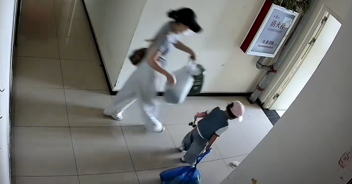 Rác đặt ở cửa ngày nào cũng biến mất bí ẩn, chủ nhà kiểm tra camera và phát hiện thủ phạm không ngờ tới