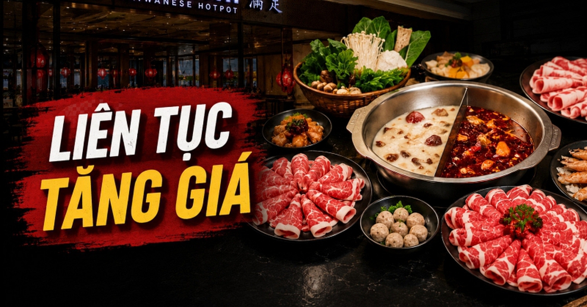 Sau chỉ nửa năm, giá buffet Manwah tăng đến 50....