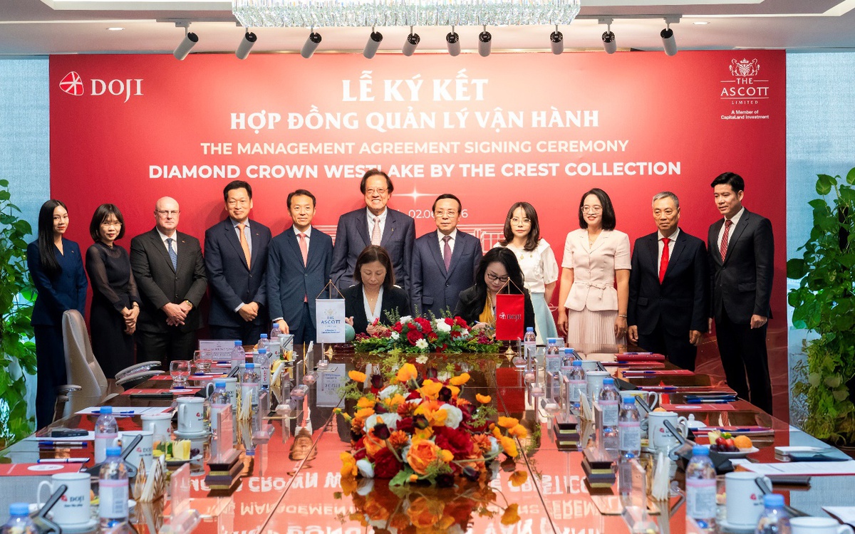Tập đoàn DOJI tiên phong đưa thương hiệu The Crest Collection đến Việt Nam