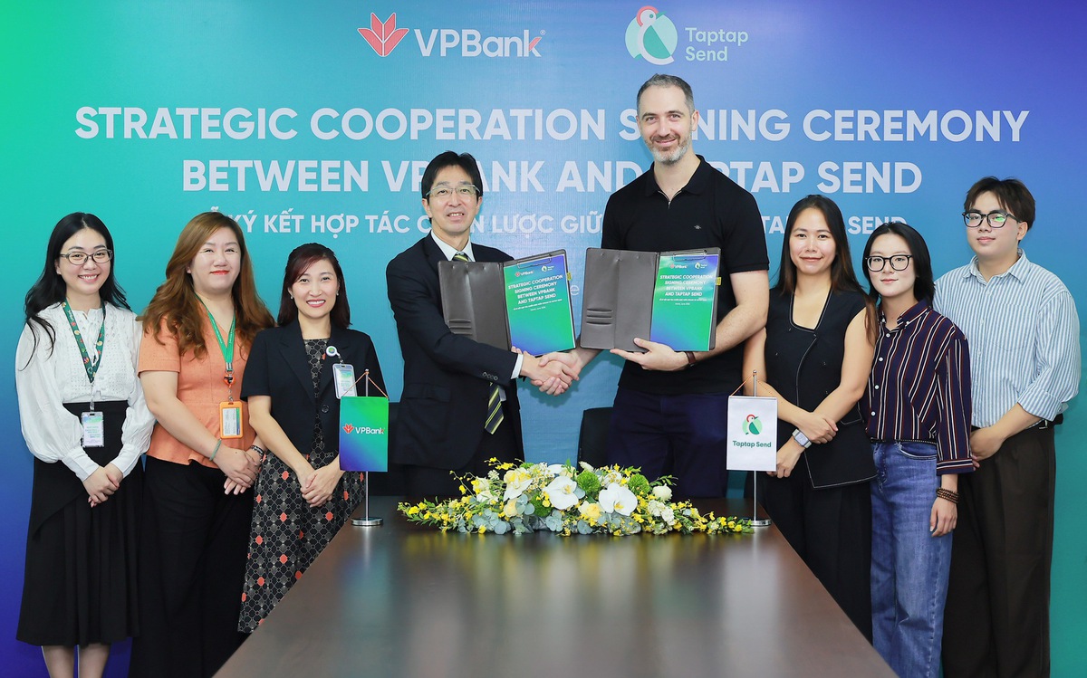 VPBank hợp tác Taptap Send, đón dòng kiều hối hàng tỷ USD về Việt Nam