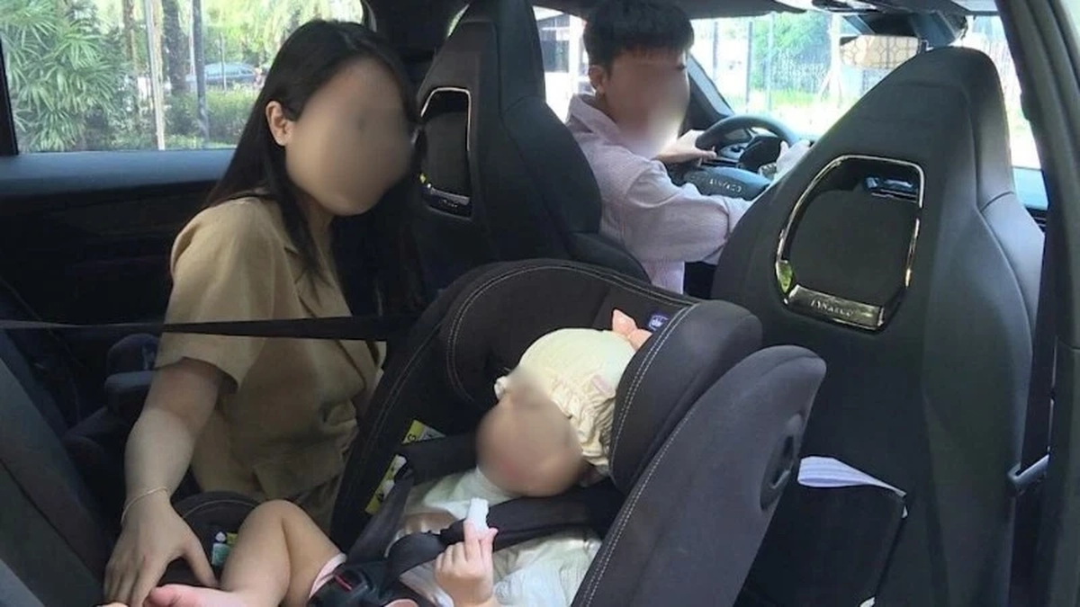 Từ 15/8, chở trẻ em trên ô tô không có thiết bị...