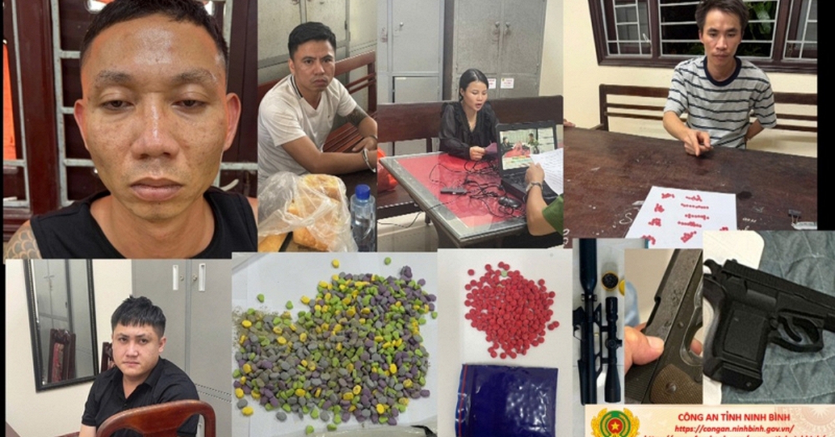 Các mũi trinh sát đồng loạt khám xét, bắt Vũ Văn Bốn SN 1986 cùng 93 đối tượng