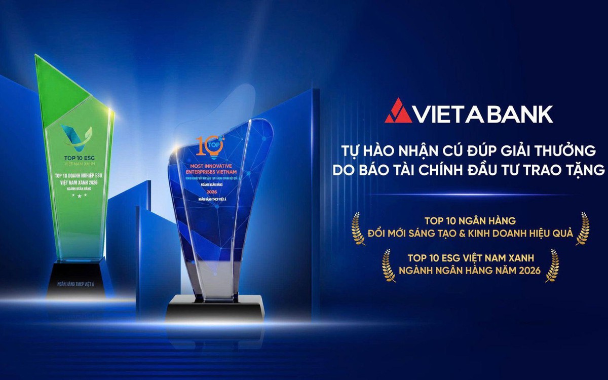 VietABank lập “cú đúp” giải thưởng: Khi đổi mới sáng tạo song hành cùng phát triển bền vững