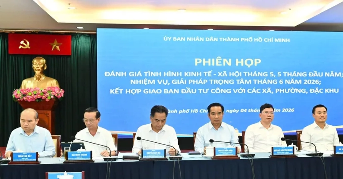 Chủ tịch UBND TPHCM Nguyễn Văn Được: Không chấp nhận chỗ không có tiền đầu tư, chỗ có vốn không tiêu được