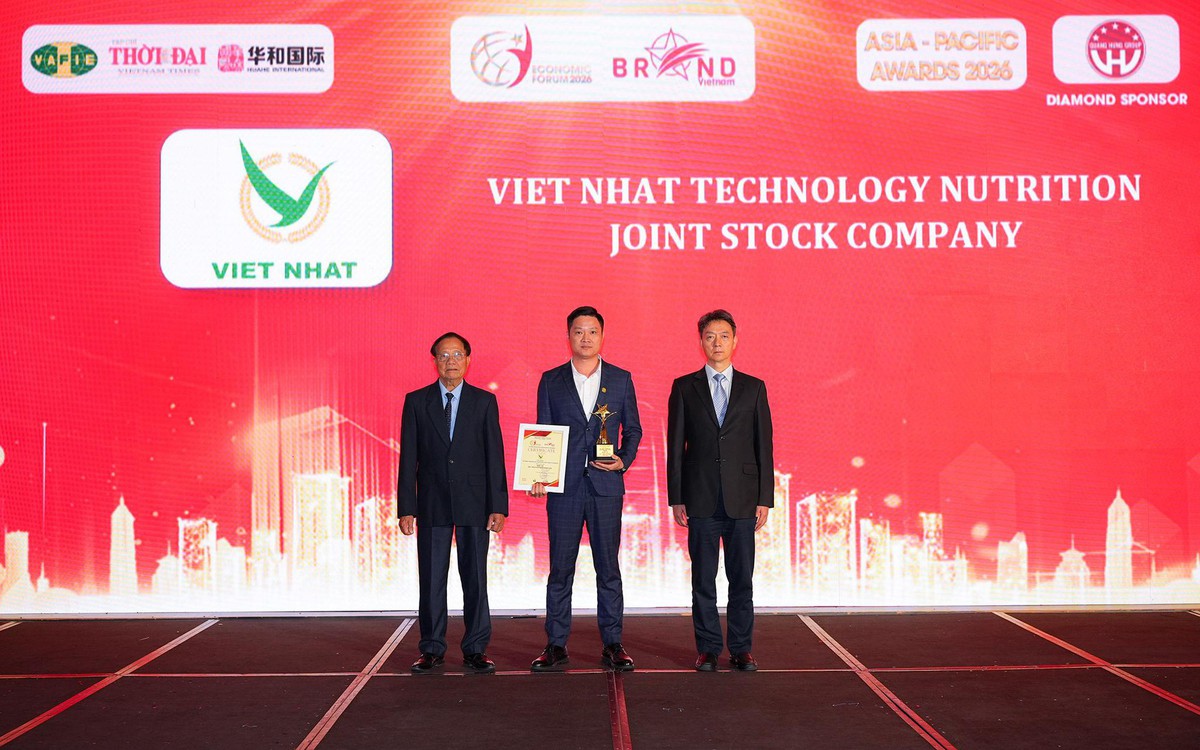 Viet Nhat Group được vinh danh Top 10 thương hiệu tiêu biểu Châu Á 2026