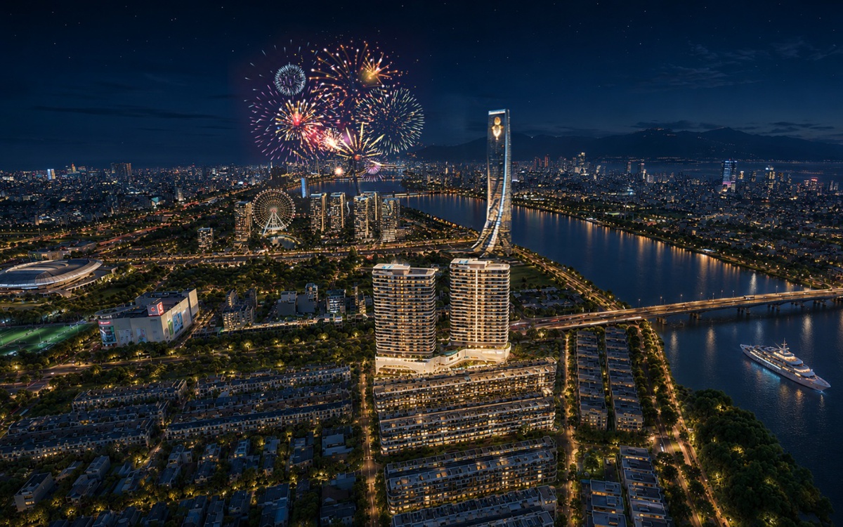The Meridian Đà Nẵng - Căn hộ sông Hàn ngắm trọn vẹn pháo hoa quốc tế
