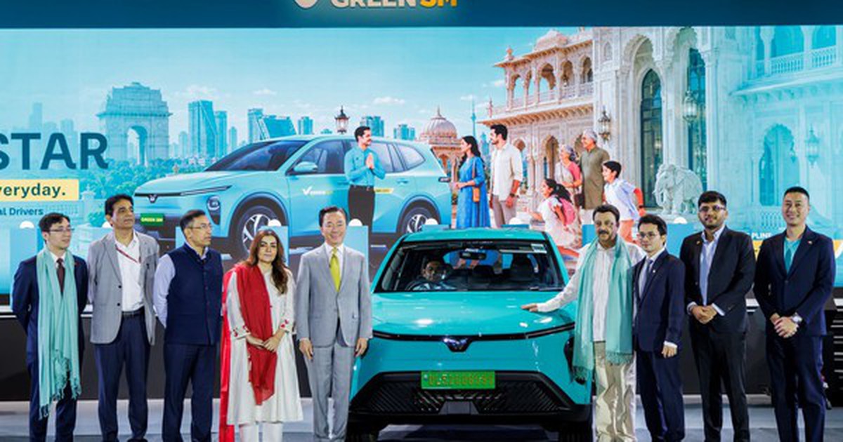 VinFast chính thức ra mắt dịch vụ taxi điện Green SM tại Ấn độ