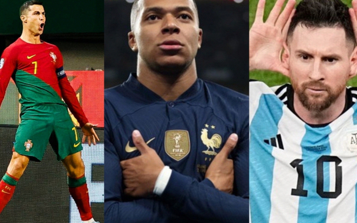 Mbappe vượt xa Ronaldo, Messi trước World Cup