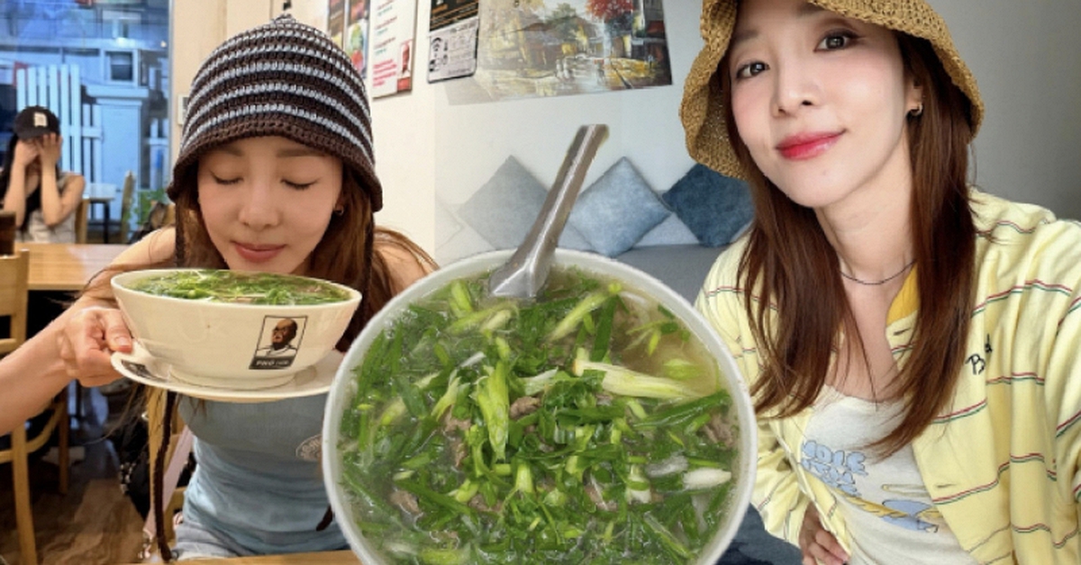 Mỹ nhân Hàn mê phở Việt, gọi bát phở ngập hành khiến dân tình gật gù: "Ăn thế này mới chuẩn!"