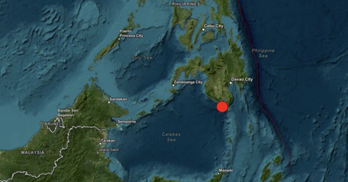 Động đất 8,2 độ tấn công Mindanao - Philippines, cảnh báo sóng thần ở Thái Bình Dương