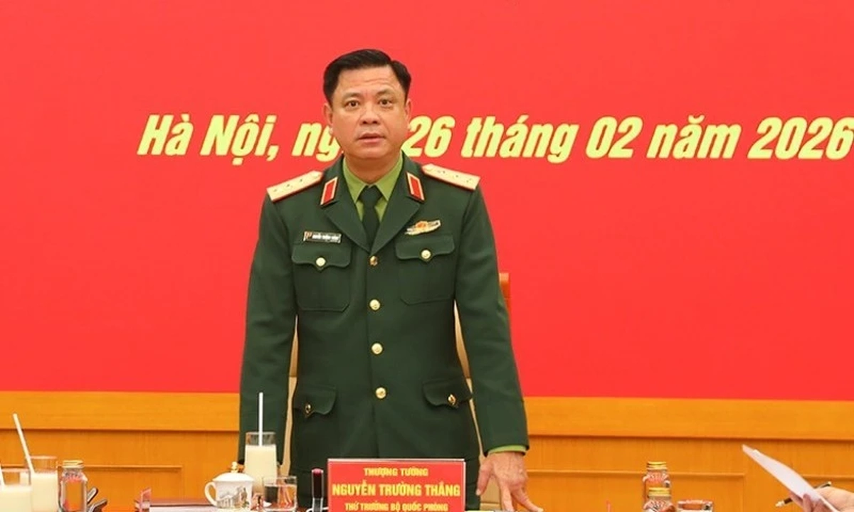 Thứ trưởng Bộ Quốc phòng Nguyễn Trường Thắng nhận thêm nhiệm vụ mới