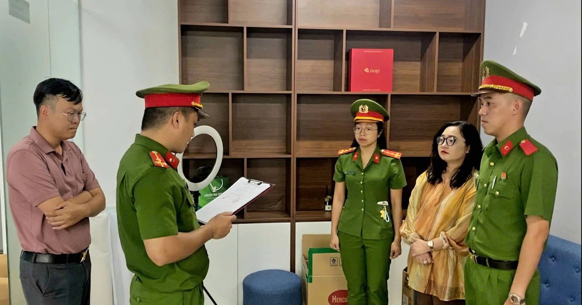 Ra lệnh cấm đi khỏi nơi cư trú đối với nữ tổng giám đốc Lê Thị Oanh SN 1991