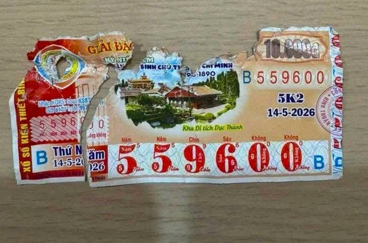 Số phận của tờ vé số bị rách trúng 50 triệu đồng, người đàn ông lo lắng vì sai lầm cá nhân