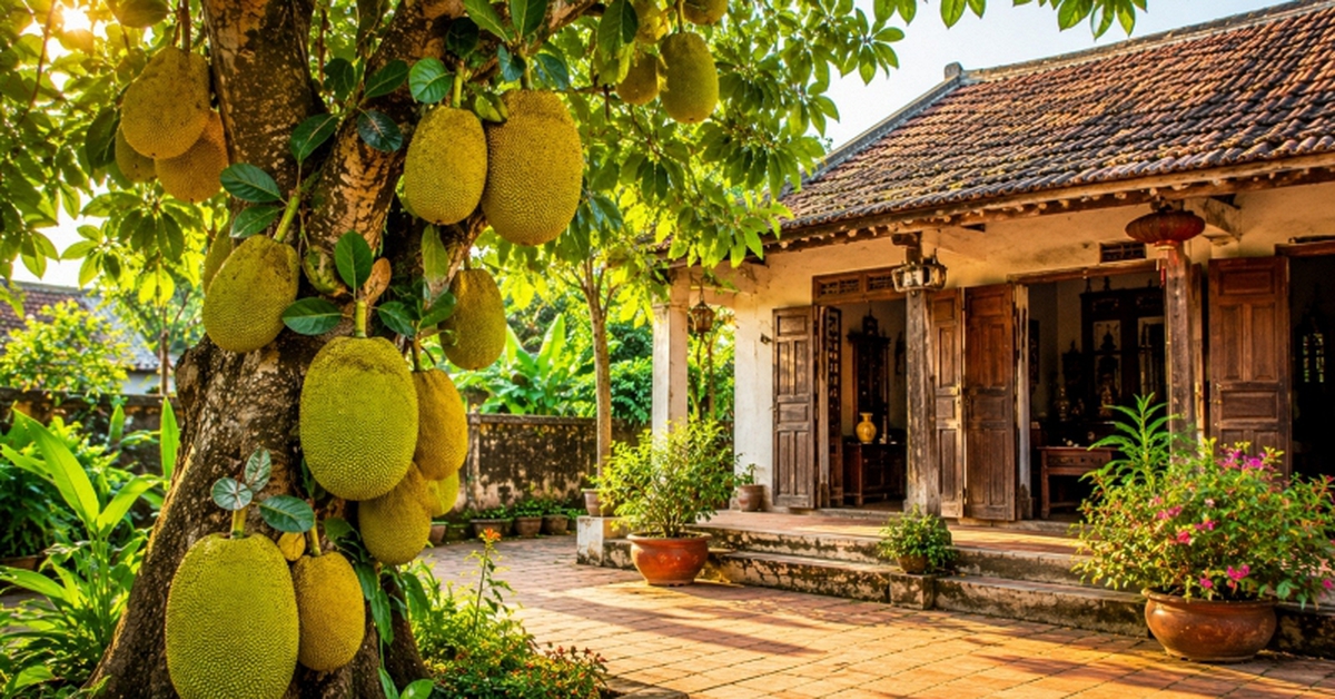 Vì sao nhà xưa thường trồng cây mít trong sân nhà?