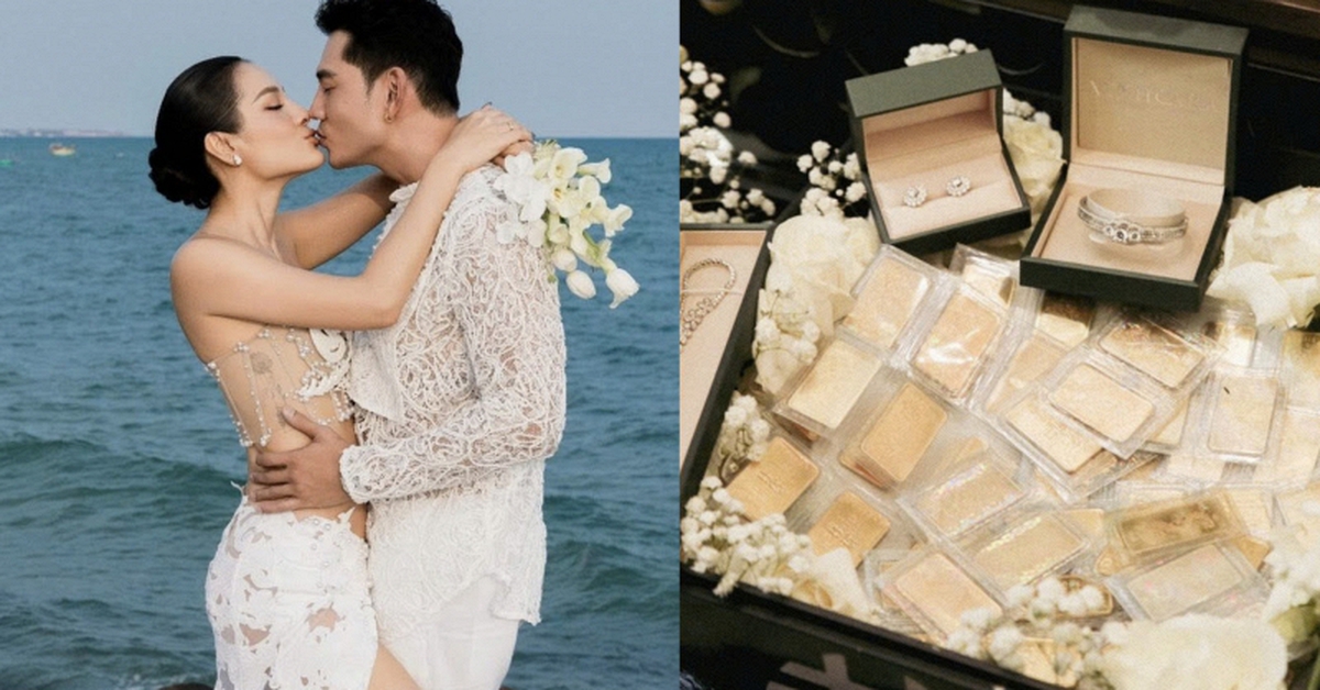 Nam diễn viên Vbiz lấy mẹ đơn thân có 1 con riêng, mang 88 cây vàng kèm 2 tỷ kim cương tới hỏi cưới