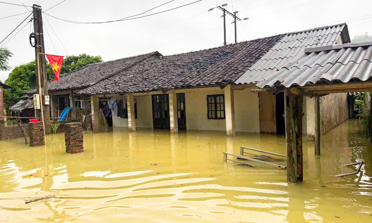 Mưa lớn dồn dập dài ngày, Cao Bằng và Tuyên Quang thiệt hại 34 tỷ đồng