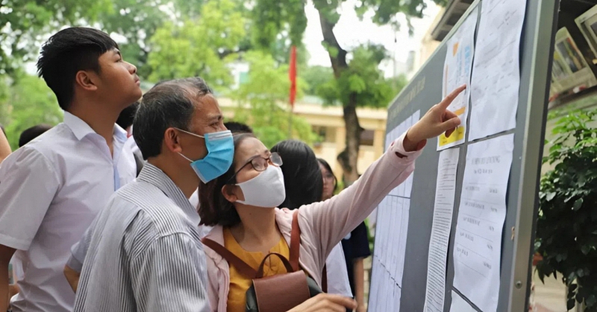 Đây là thông tin đang được nhiều phụ huynh Hà Nội quan tâm nhất lúc này!