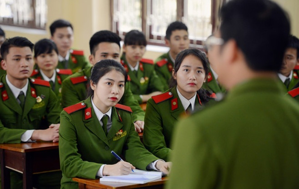 Điểm chuẩn Học viện Cảnh sát Nhân dân 3 năm gần nhất
