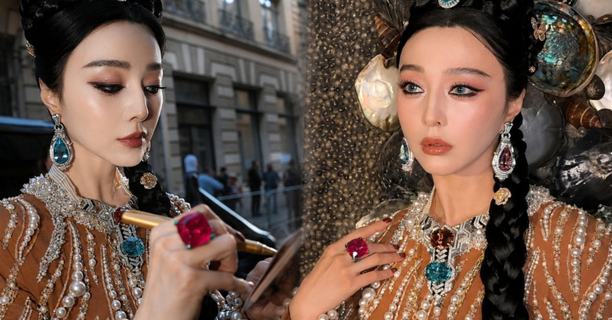 Bí mật đằng sau bộ trang sức 200 carat của Phạm Băng Băng tại Paris Fashion Week