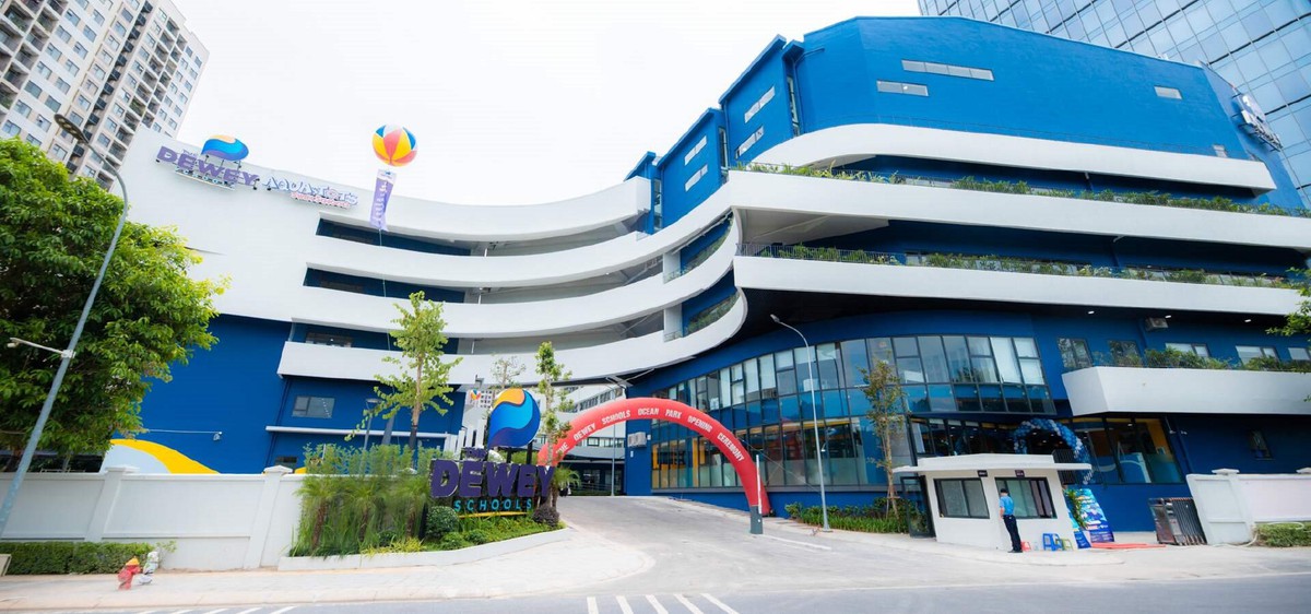 Phát hiện 1 trường liên cấp “view biển” ở ngay Hà Nội, gần trường Đại học VinUni: Quy mô 20.000m2, được đầu tư gần 400 tỷ đồng, chương trình đào tạo chuẩn quốc tế