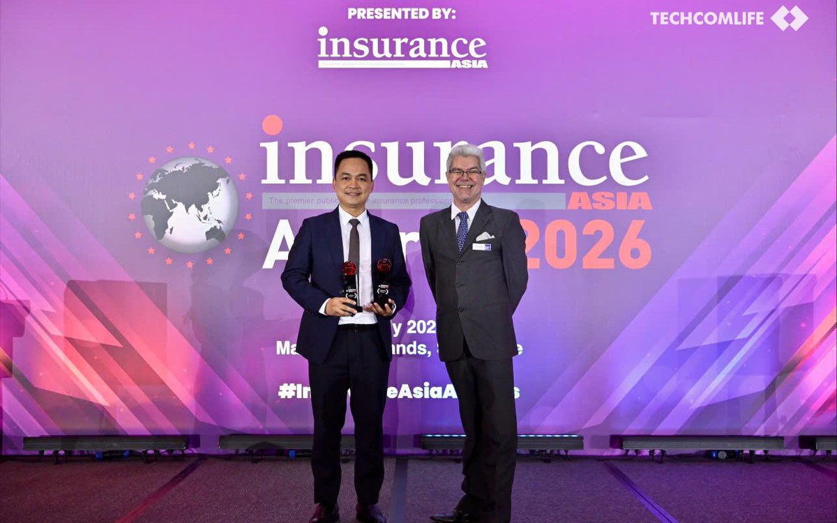 Techcom Life đoạt cú đúp giải thưởng tại Insurance Asia Awards 2026