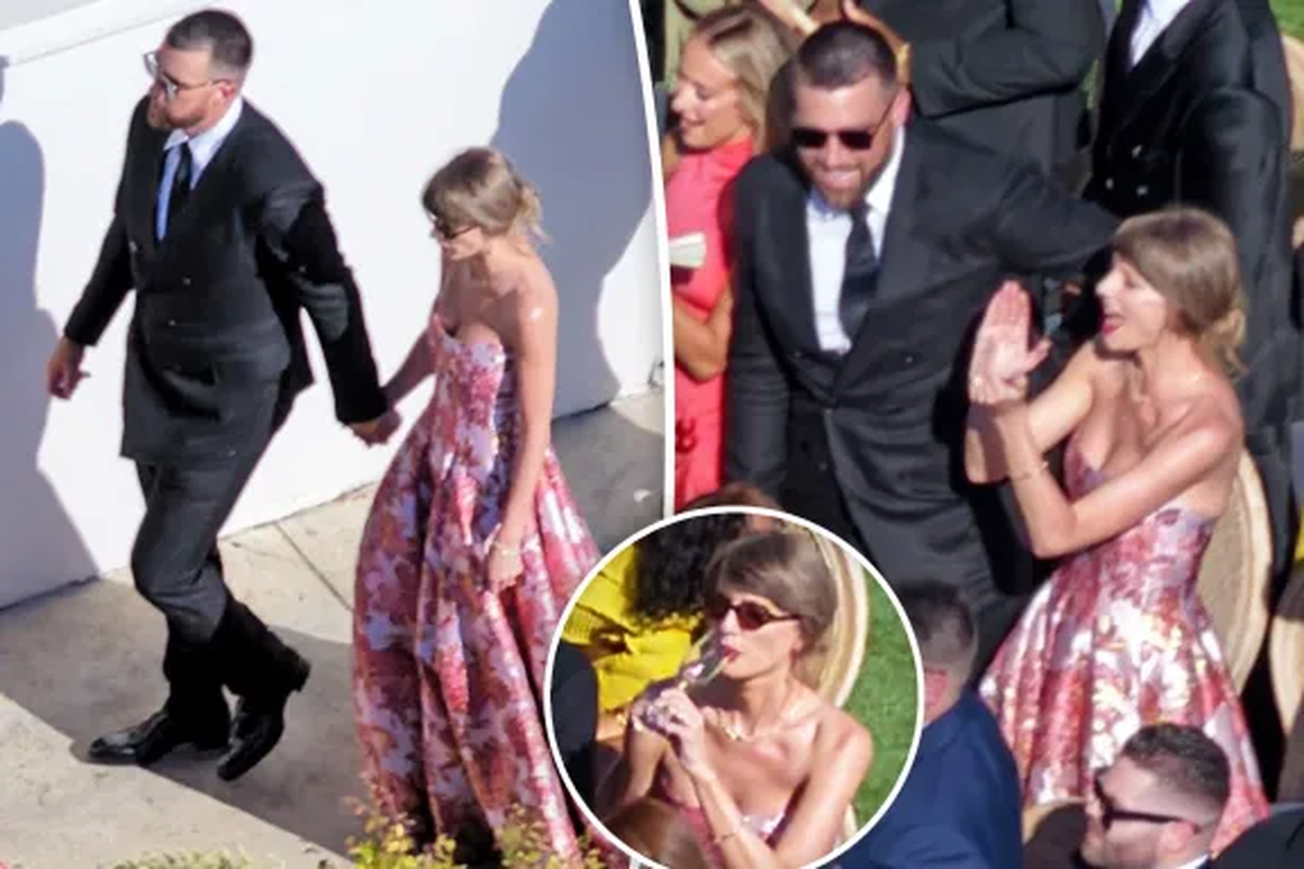 Taylor Swift và ông xã cầu thủ lần đầu lộ diện sau "đám cưới thế kỷ"!