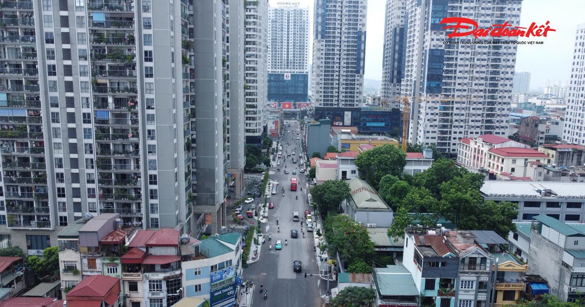 Đường Nguyễn Tuân thay đổi diện mạo sau nhiều năm thi công dang dở