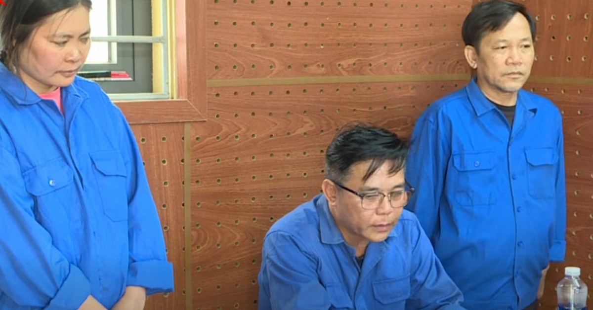 Thi hành lệnh bắt tạm giam Võ Thị Duyên 39 tuổi và 2 người đàn ông