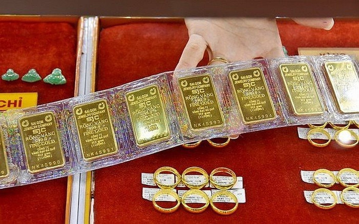 Giá vàng SJC, vàng nhẫn chiều ngày 14/7