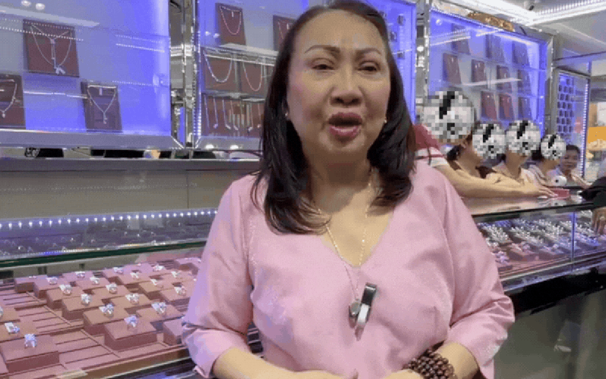 Phát ngôn của chủ tiệm vàng Kim Lý trước khi bị khởi tố gây chú ý: "Mình làm đúng thì không có gì phải sợ"