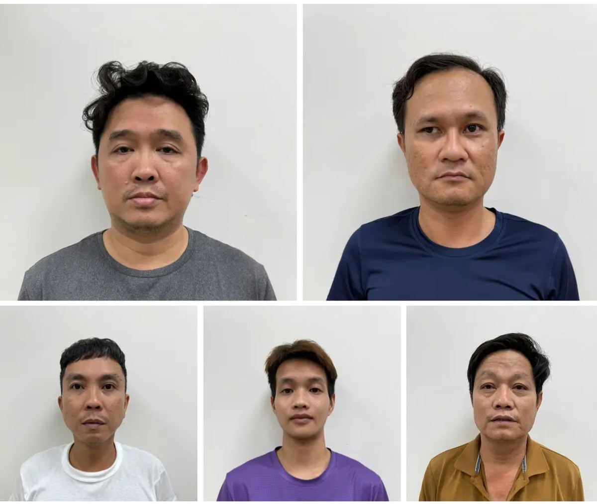 Công an điều tra tổng số tiền giao dịch 45 tỷ đồng: 5 người đàn ông bị bắt giữ