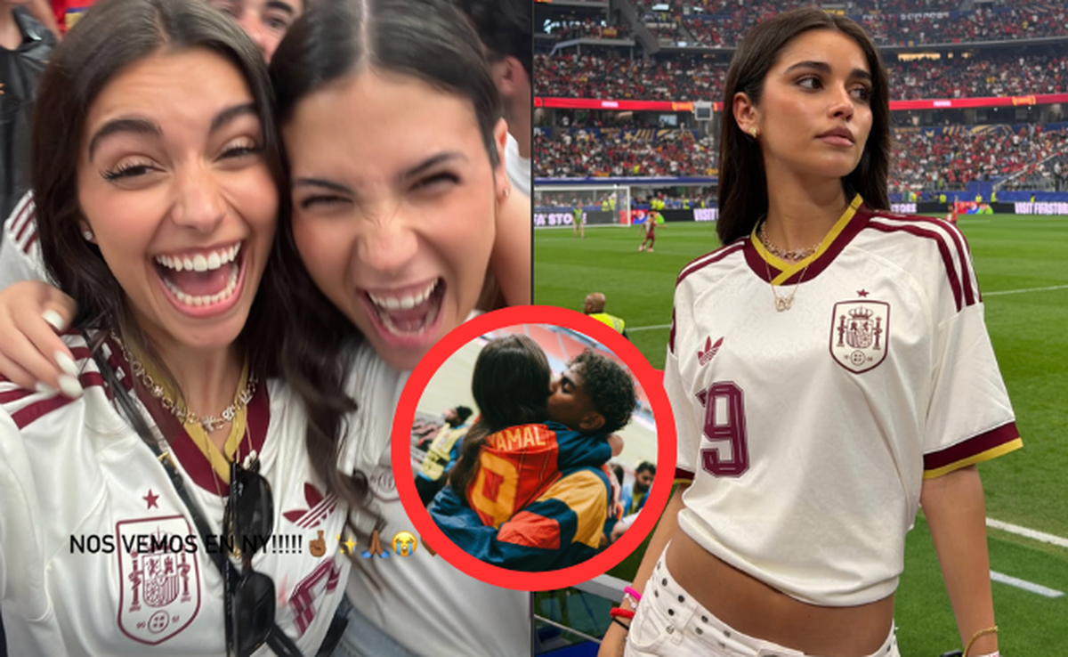 Bạn gái sexy của Lamine Yamal khoe vòng eo con kiến, ăn mừng phấn khích khi Tây Ban Nha vào chung kết World Cup 2026