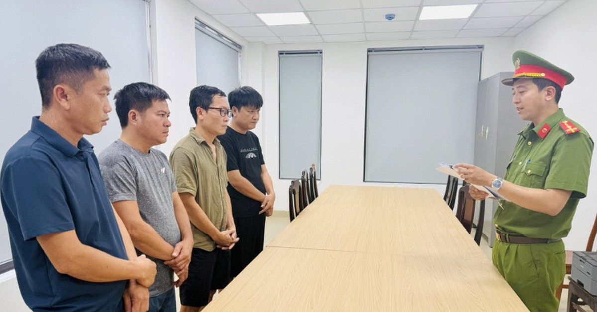 Bắt Nguyễn Văn Quý SN 1991 và 3 người khác liên quan đến số tiền giao dịch hơn 22 tỷ đồng