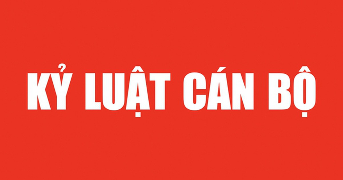 Kỷ luật nguyên Chủ tịch và nguyên Phó Chủ tịch Thường trực UBND tỉnh
