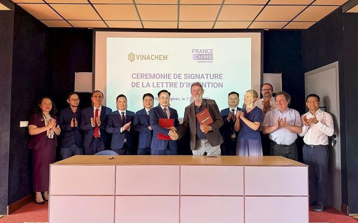 Vinachem bắt tay với hàng loạt đối tác Pháp